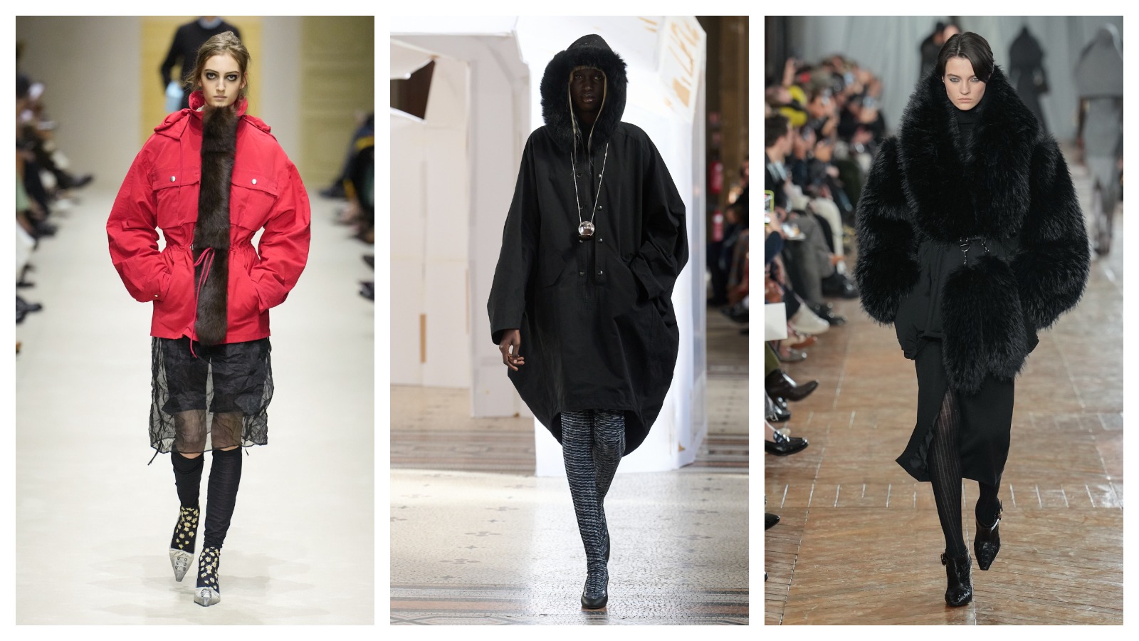 Парки Prada, Kiko Kostadinov, Lanvin
