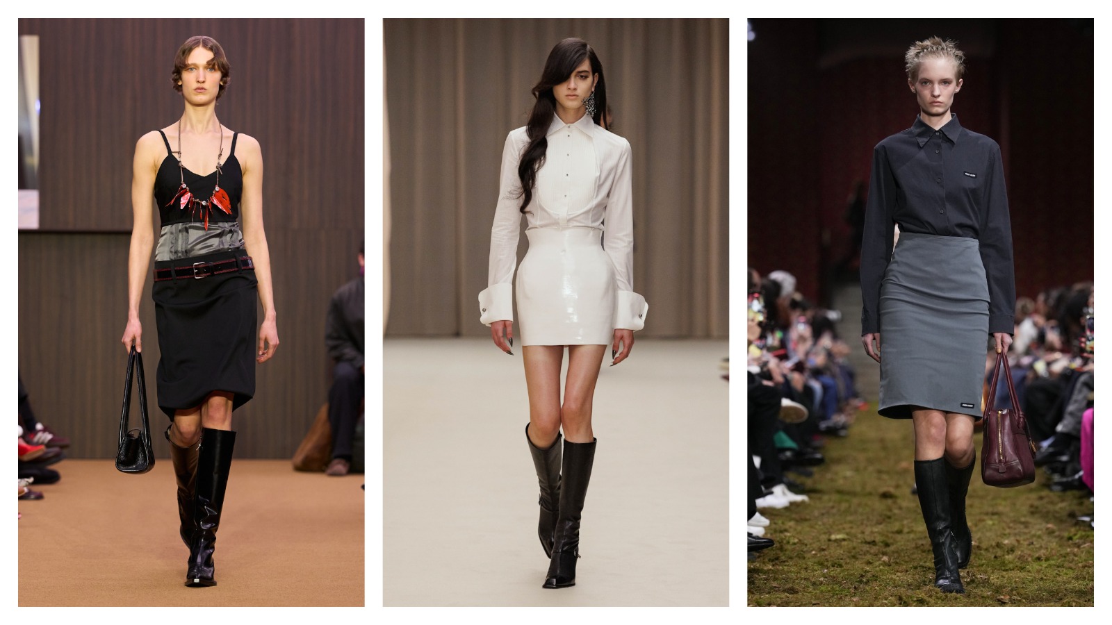Сапоги Marni, McQueen, Miu Miu