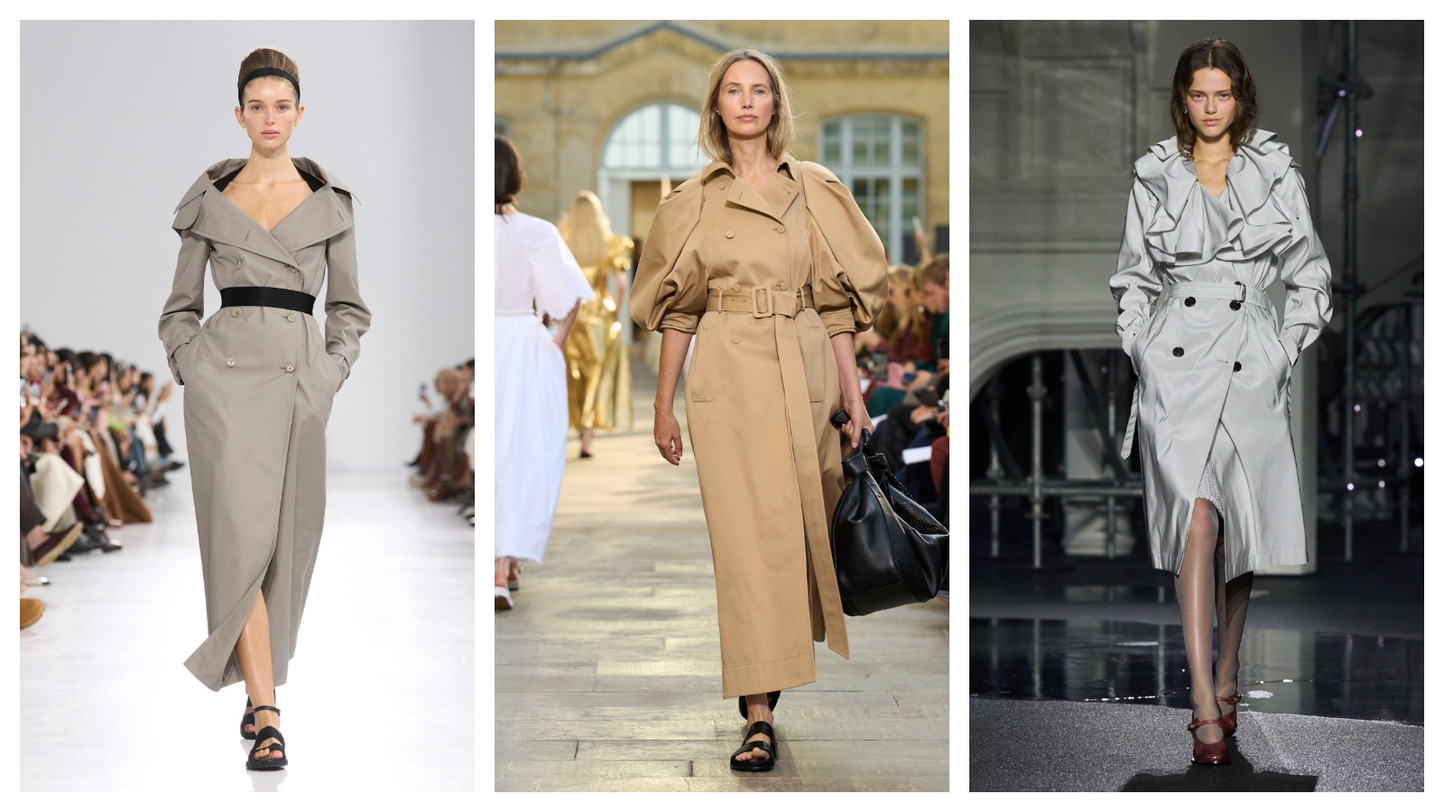Тренчи Max Mara, Gabriela Hearst, Burberry